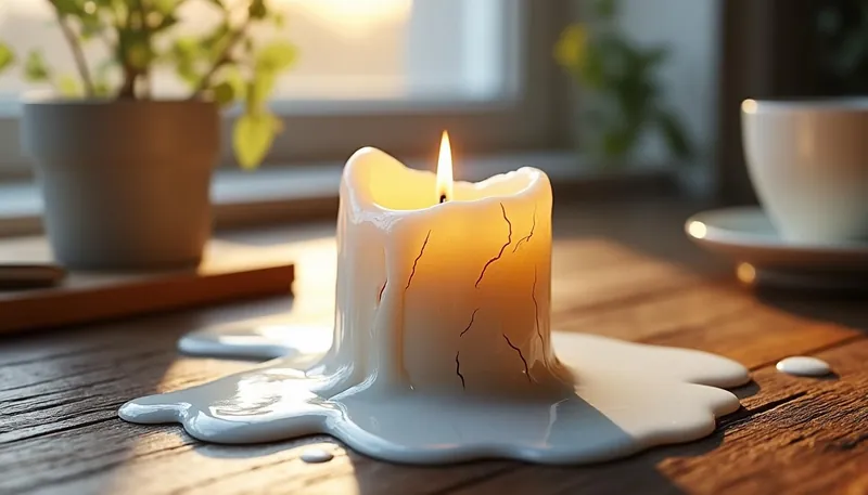 Pourquoi ma bougie se fissure en refroidissant ?