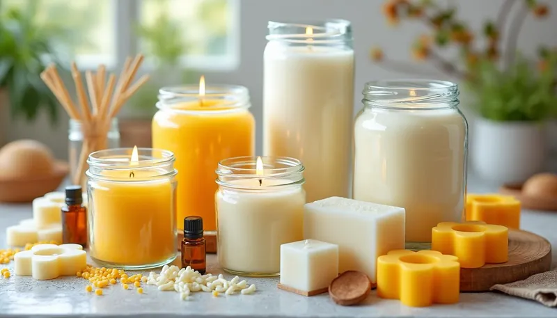 Quelle cire choisir pour faire ses bougies soi-même ?