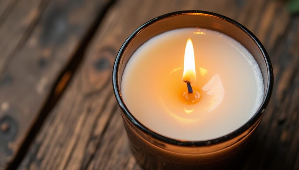 Comment éviter que la bougie se creuse au centre ?