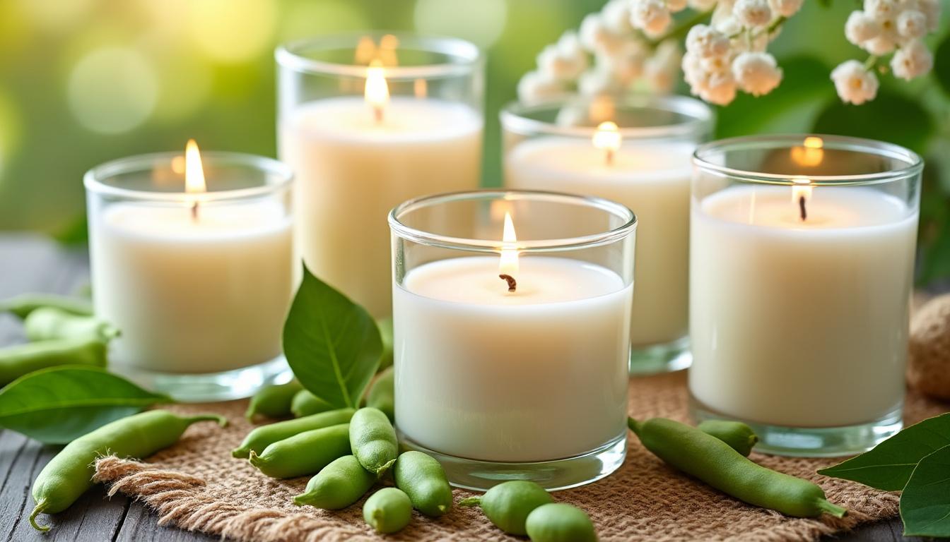 Les bougies en cire de soja sont-elles vraiment naturelles ?