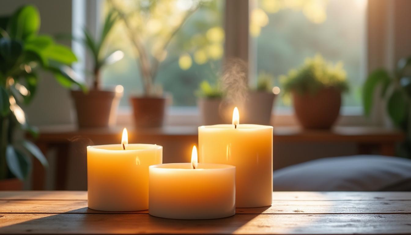 Les bougies naturelles polluent-elles l’air intérieur ?