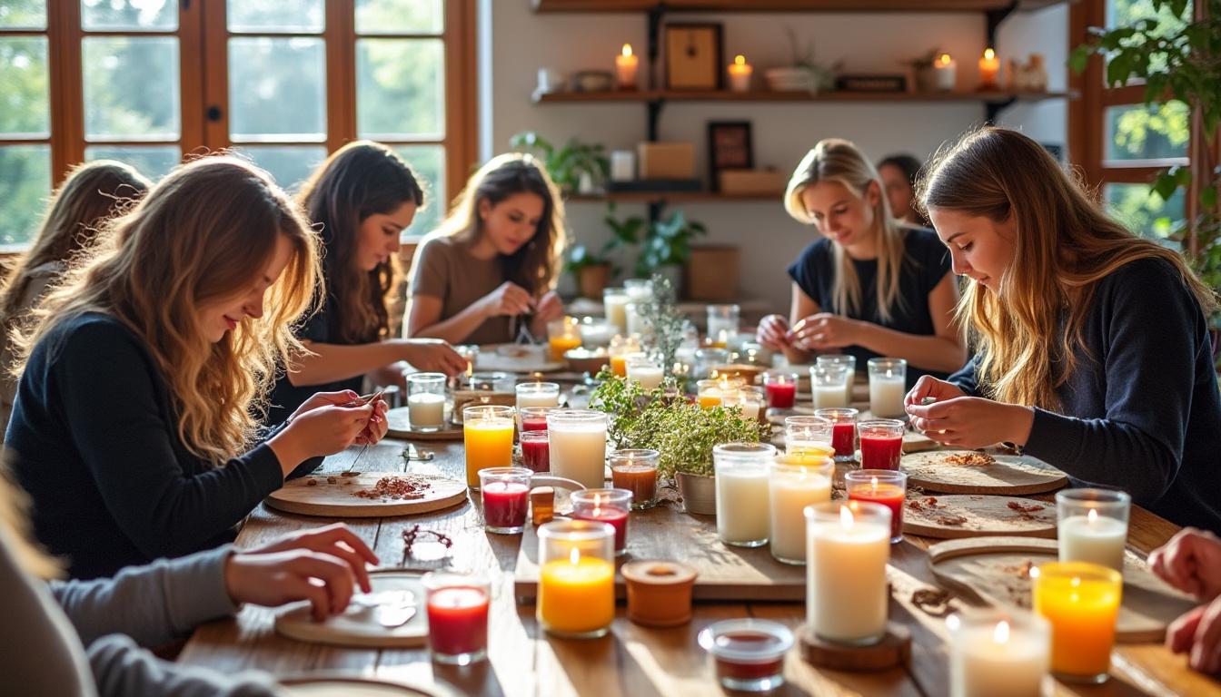 Quelle est la différence entre une bougie moulée et une bougie coulée dans un récipient ? 2 découvrez les différences clés entre une bougie moulée et une bougie coulée dans un récipient, leurs méthodes de fabrication, avantages et utilisations pour éclairer vos choix.