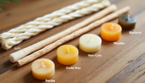 Quelle mèche utiliser selon le type de cire ?