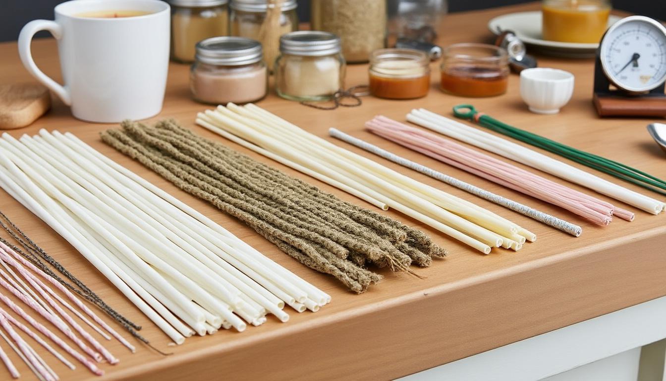 Quelle mèche utiliser selon le type de cire ? 1 découvrez quelle mèche choisir en fonction du type de cire pour une combustion optimale et une ambiance parfaite.