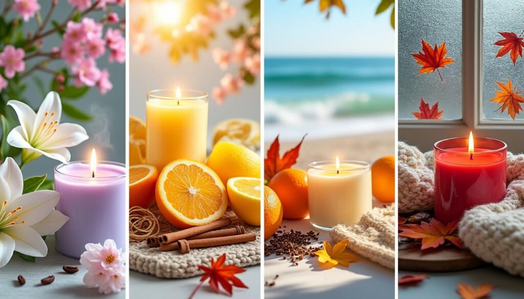 Comment choisir le parfum de bougie selon la saison ?