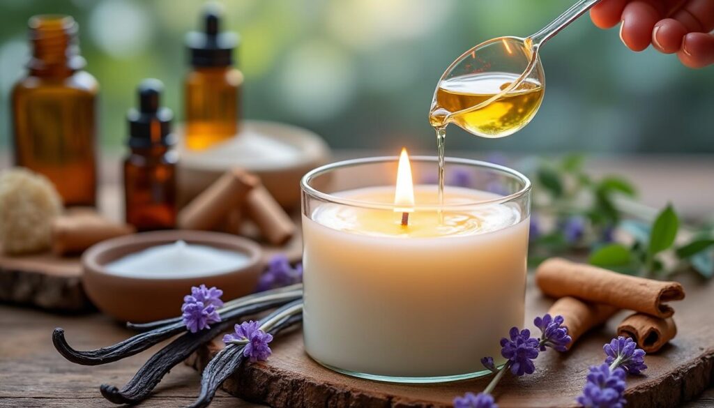 Comment faire tenir le parfum dans une bougie maison ?