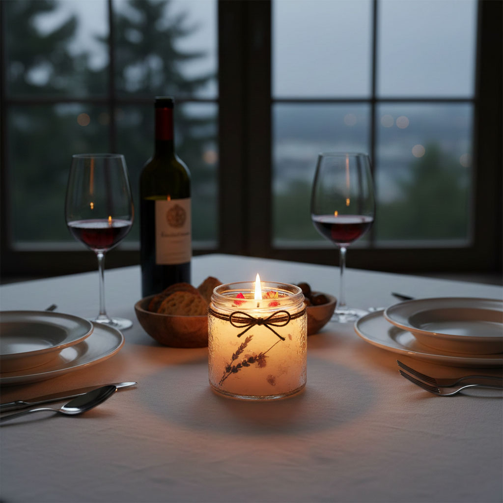 Quelles bougies parfumées éviter pendant vos repas et dîners ?