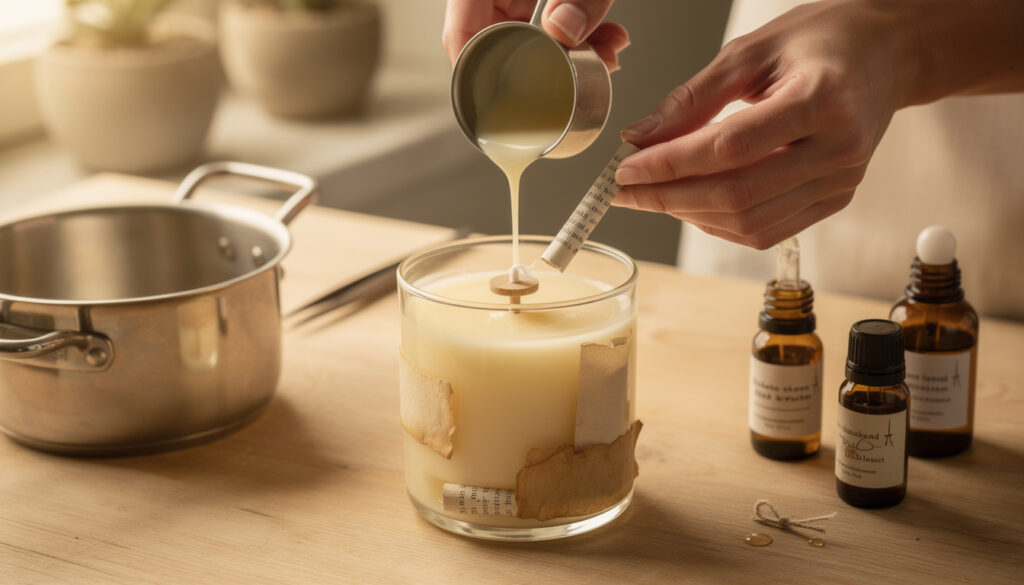 Comment créer une bougie personnalisée avec des messages secrets