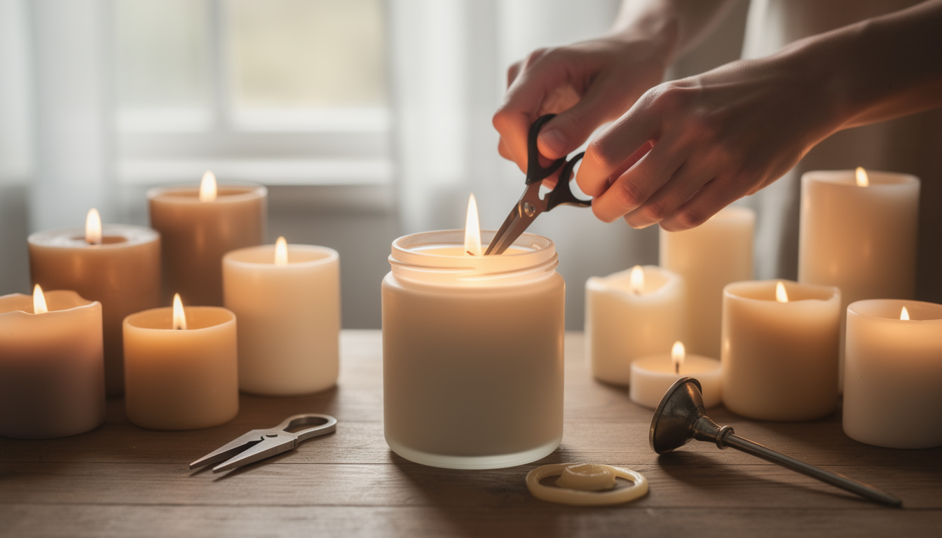 Comment entretenir ses bougies pour qu&rsquo;elles durent plus longtemps