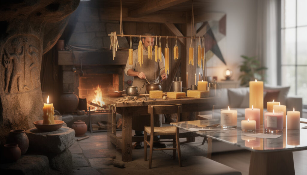 Découvrez l&rsquo;histoire fascinante des bougies à travers le temps