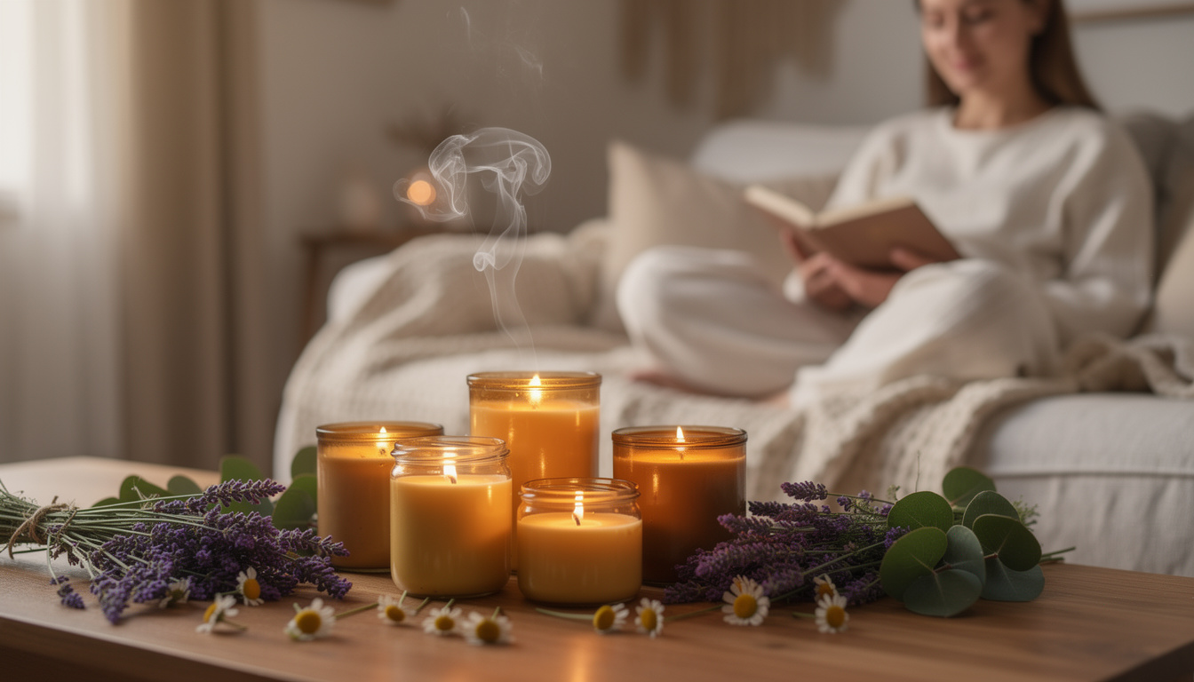 Les bienfaits aromathérapiques des bougies parfumées