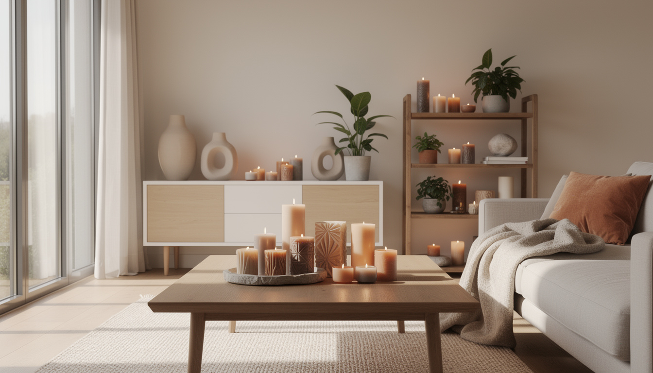 Bougies et décoration : idées originales pour sublimer votre intérieur