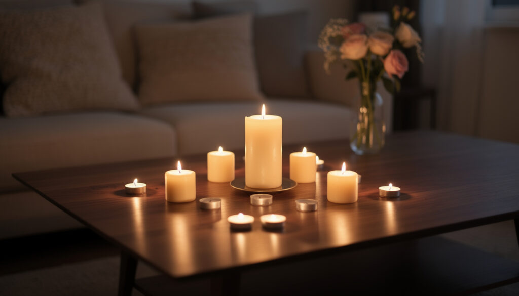 Comment bien positionner ses bougies pour un effet optimal