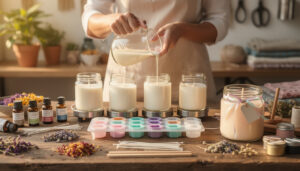 Comment réaliser des bougies personnalisées pour offrir