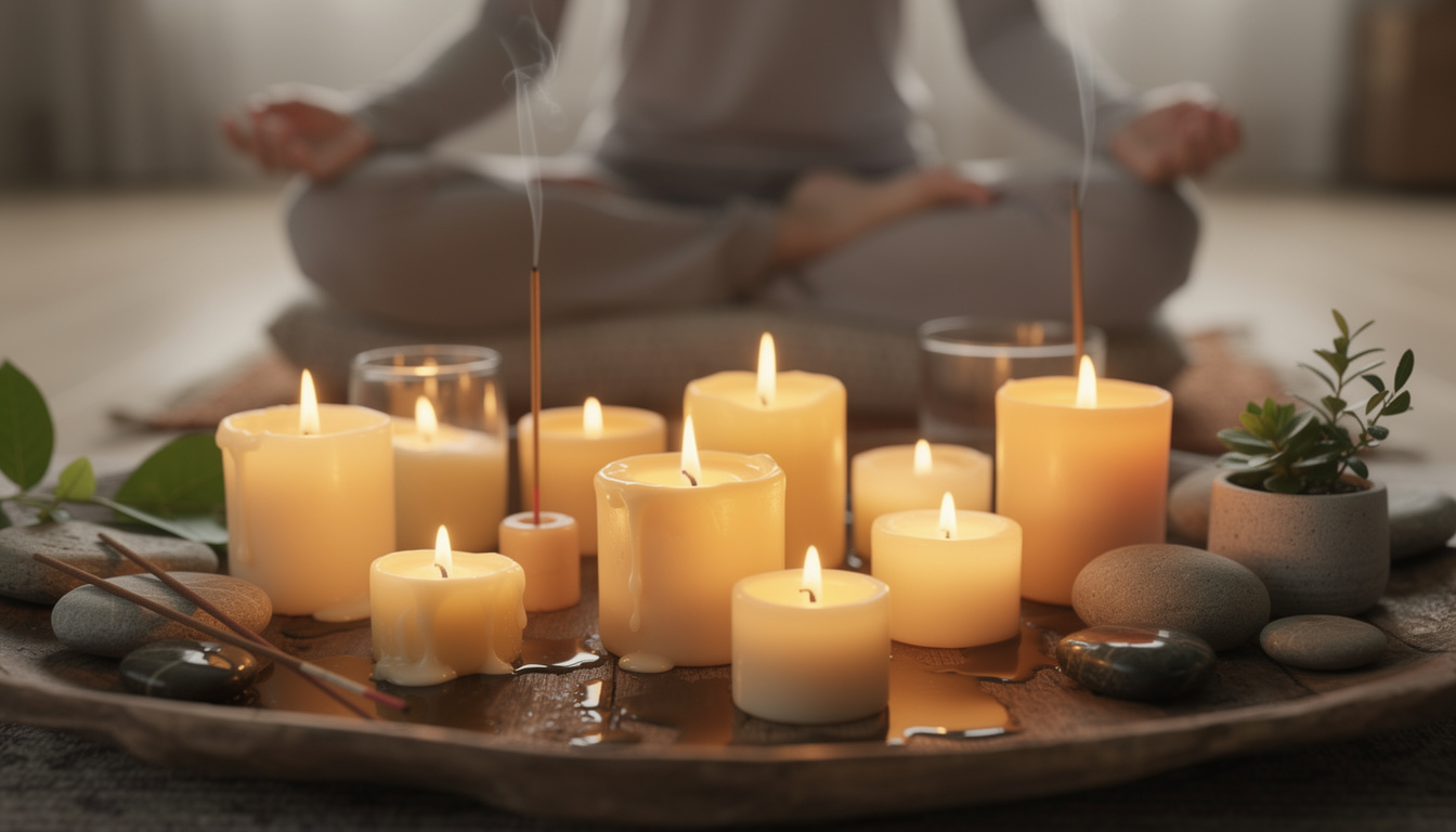 Le rôle des bougies dans les rituels de méditation et de relaxation