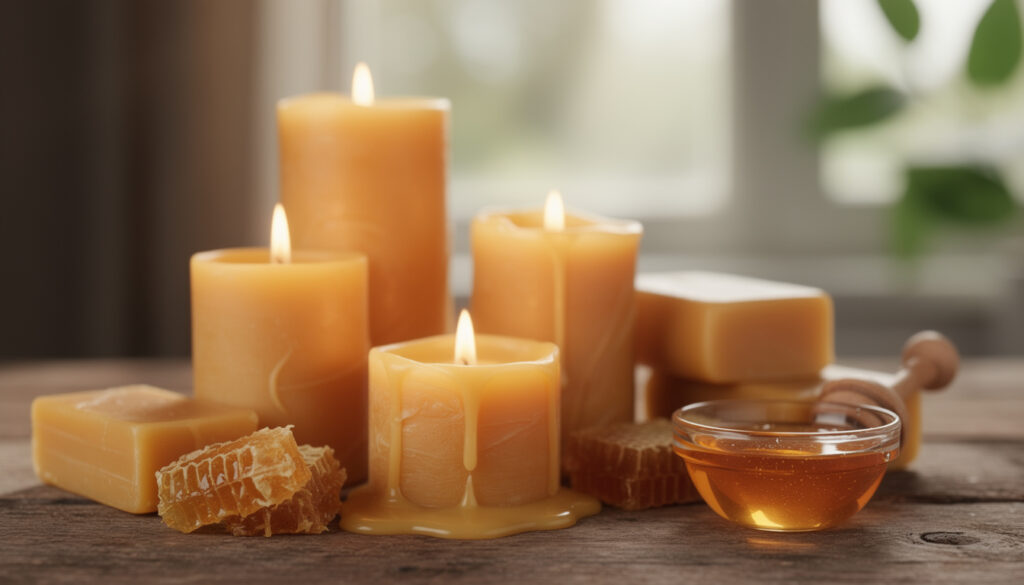 Les bienfaits des bougies à la cire d&rsquo;abeille