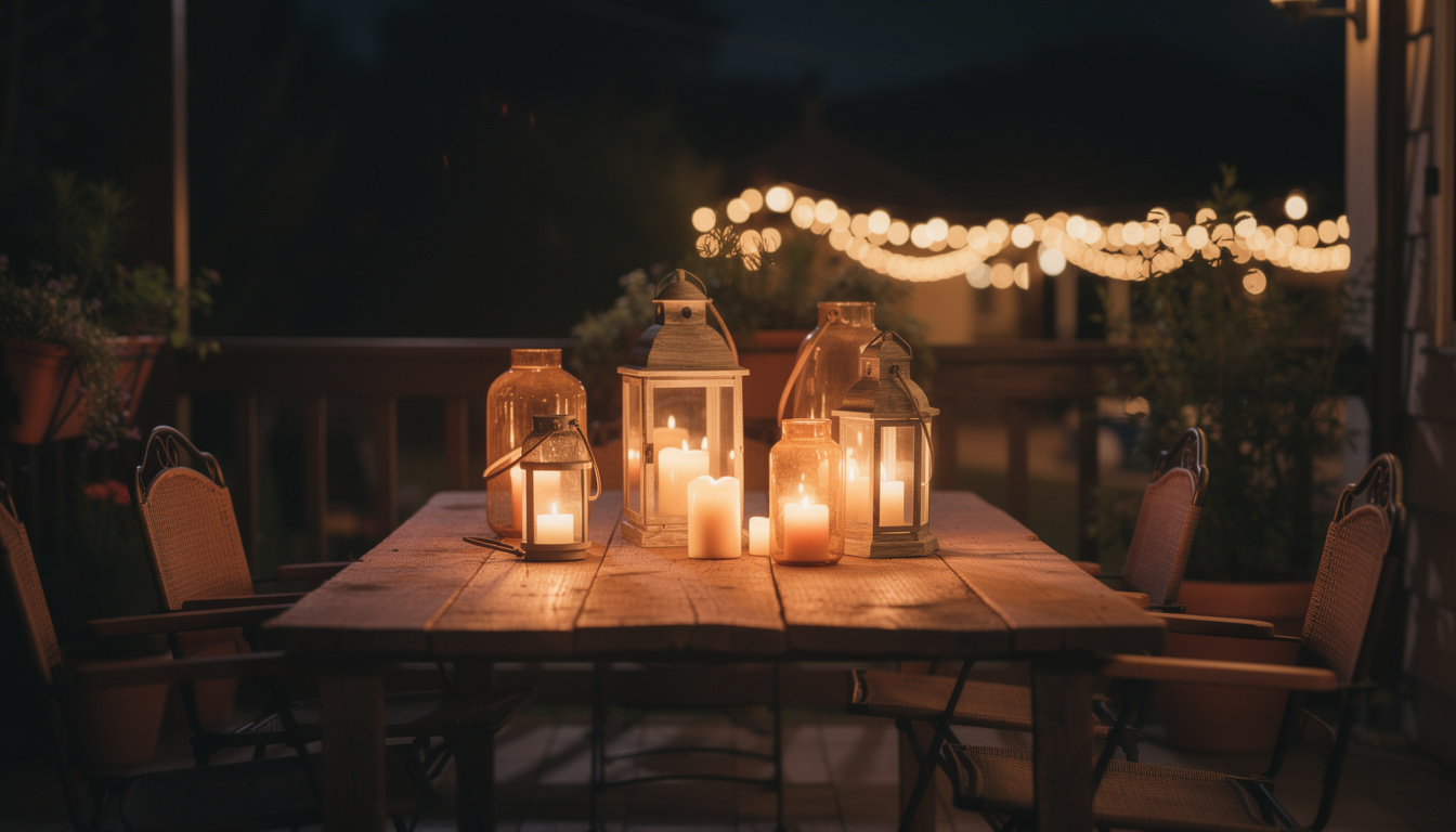 découvrez nos astuces pour réussir l'éclairage de vos espaces extérieurs avec des bougies, alliant ambiance chaleureuse et sécurité.