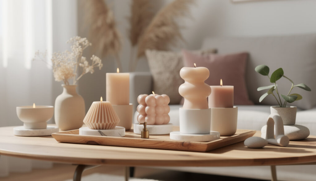 Les tendances actuelles dans le monde des bougies décoratives