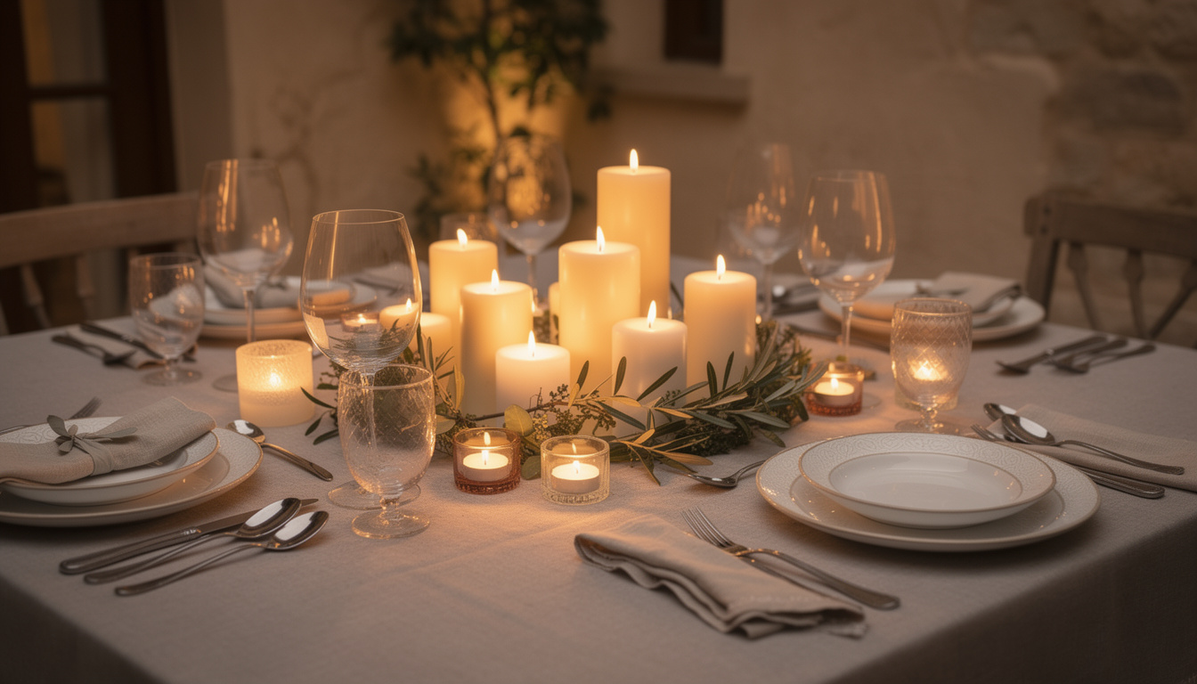 découvrez nos conseils pour décorer une table avec des bougies et créer une ambiance chaleureuse et élégante lors de vos dîners.