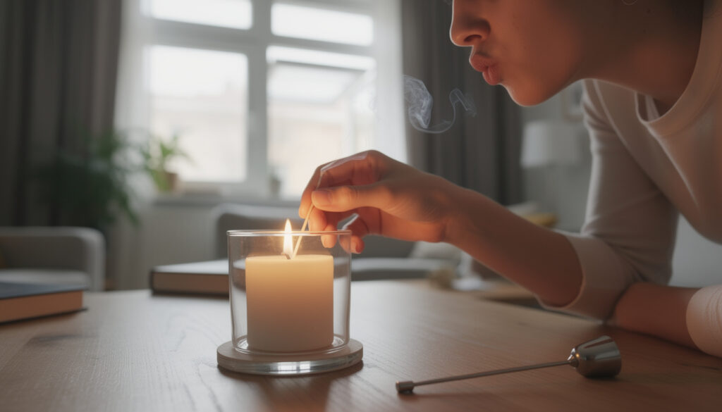 Les précautions à prendre lors de l’utilisation de bougies